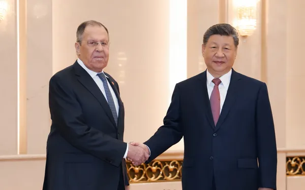 Sergey L & Xi Jinping