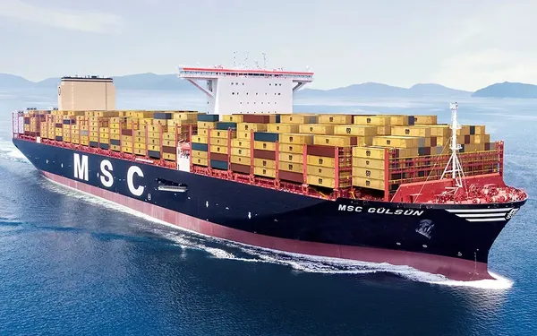 container shipping msc
