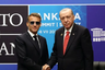 Ərdoğan NATO sammitində Makronla görüşüb