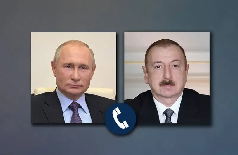 Putin İlham Əliyevə zəng edib