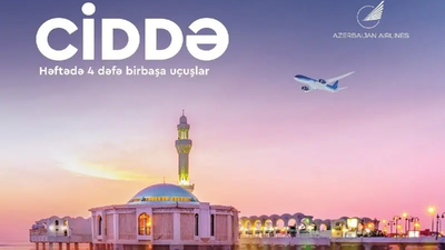 AZAL sentyabrda Ciddəyə müntəzəm uçuşları bərpa edir