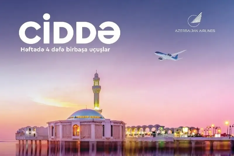 AZAL sentyabrda Ciddəyə müntəzəm uçuşları bərpa edir