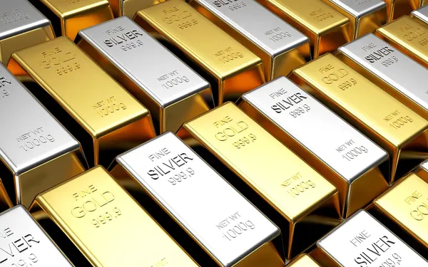 gold silver